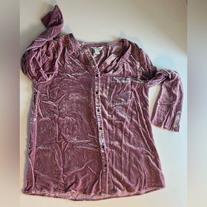 Sundance Catalog - Crushed Velvet Top